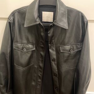 Aritzia Leather Jacket